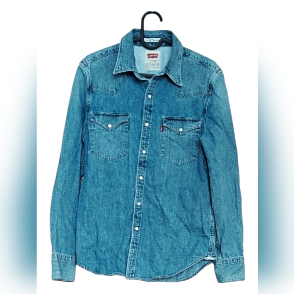 Levi's Classic Blue Button-Down Shirt